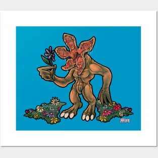 Kawaii Demogorgon Posters and Art